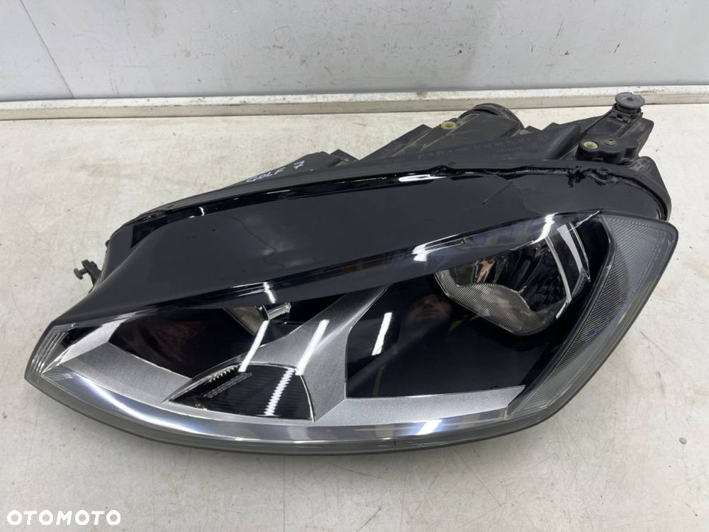 Lampa reflektor VW Golf VII 7 12-16r. przedlift lewa przednia H7 H9 zwykła lewy przód 5g1941005e - 12