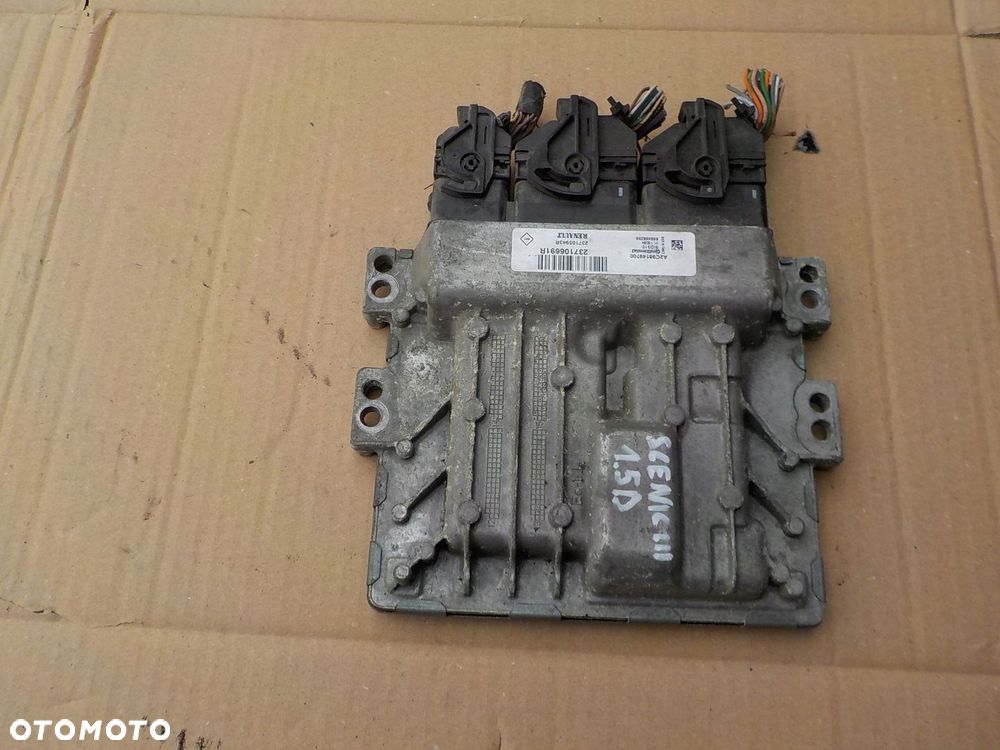 sterownik silnika renault scenic III 1,5 dci 237106691R 2016r - 1