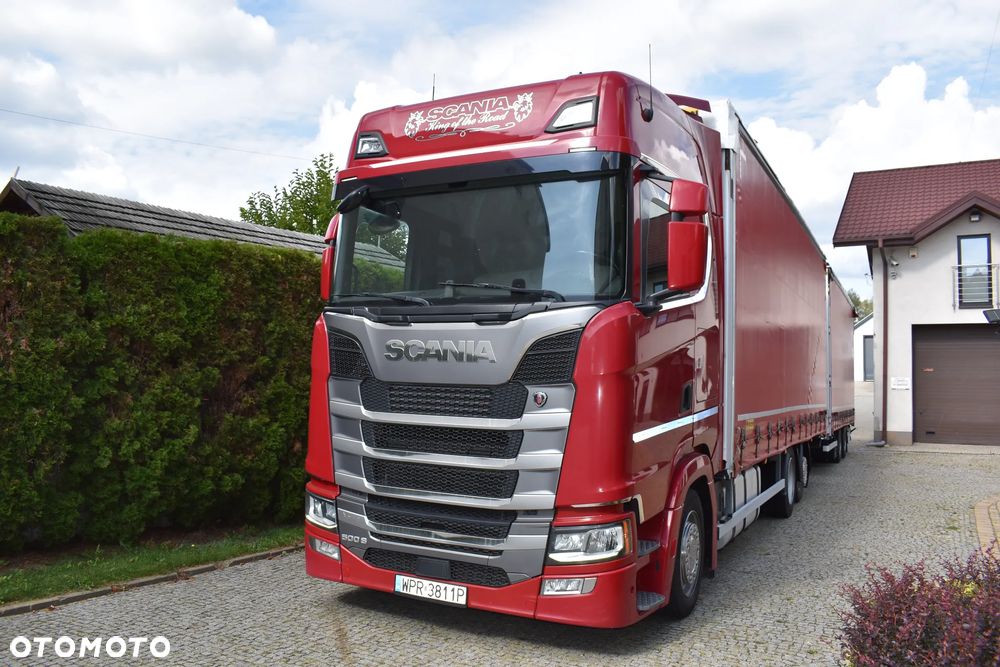 Scania S500 Tandem 2021 + Wielton | Zestaw przestrzenny |Podnosz - 3