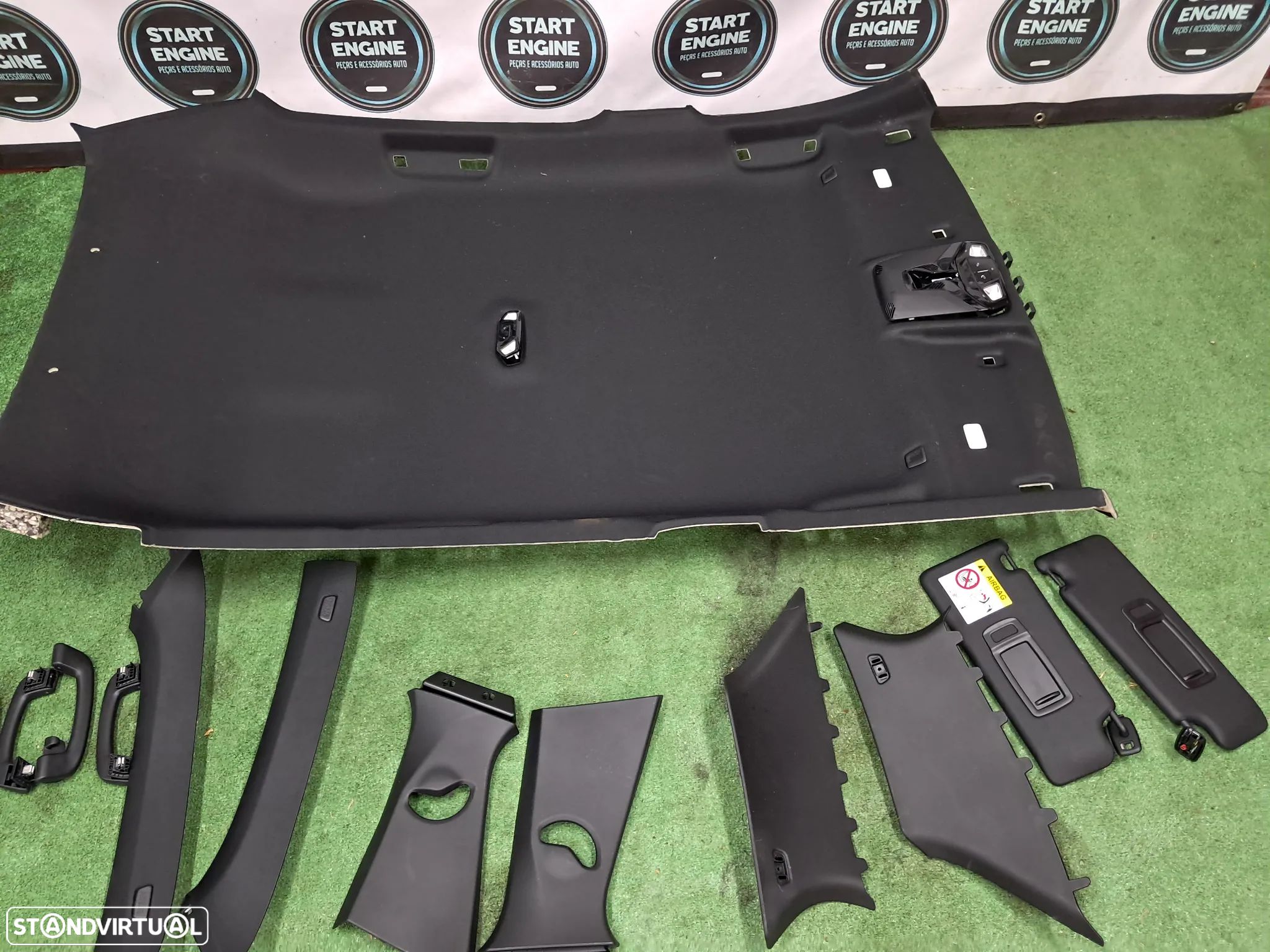 Teto Cupula Forro do Teto BMW Serie 1 F70 Pack M - 1
