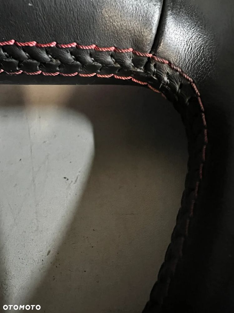 KIEROWNICA SKÓRA MULTI AUDI S4  8K0419091J  B8 CZERWONA NITKA - 6