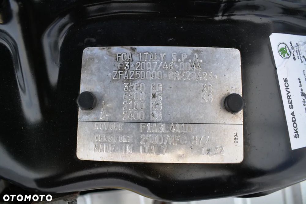 Fiat Ducato 2,3 MuliJet 130KM brygadówka 7-osobowa  MAXI L3 - 33
