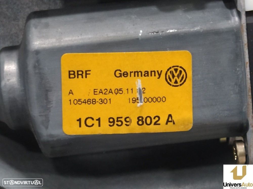 ELEVADOR DE VIDRO FRONTAL DIREITO VOLKSWAGEN GOLF IV 2003 -1C1959802A - 3