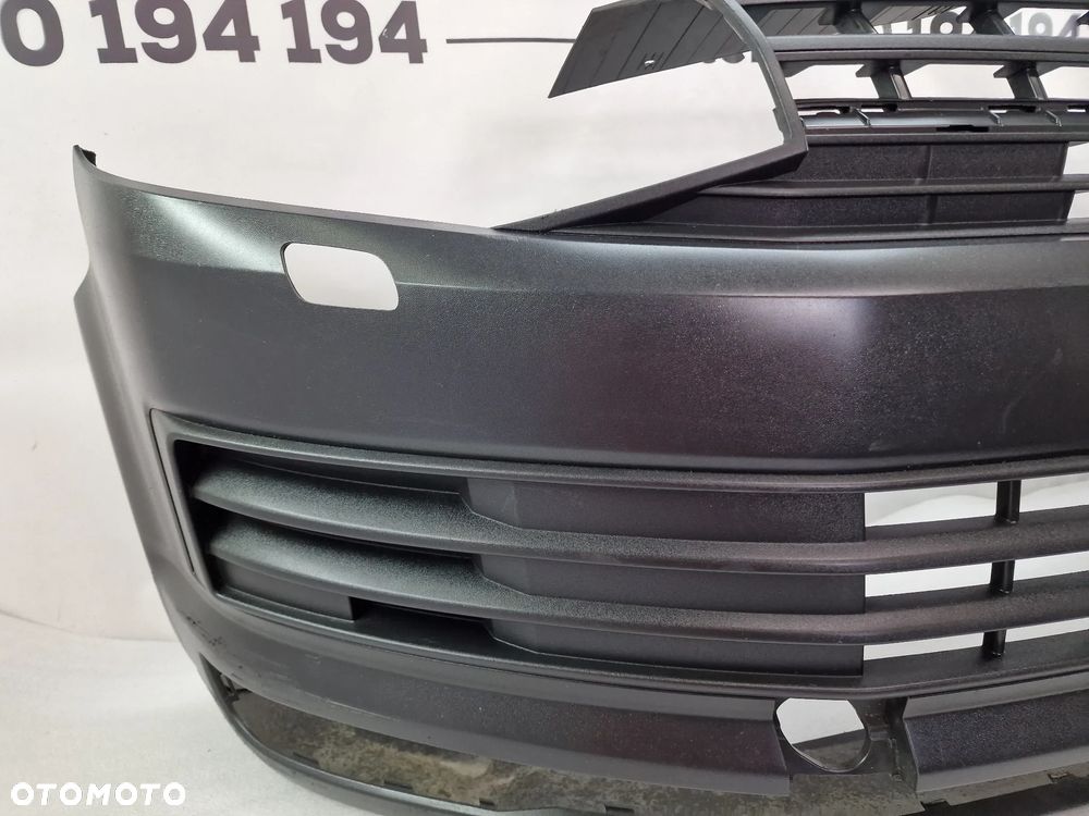 VW T6 TRANSPORTER / 7E0 15- ZDERZAK PRZEDNI PRZÓD NA SPRYSKI W STRUKTURZE , NA 7E0807221D , NR AUKCJI NZ1429 - 8