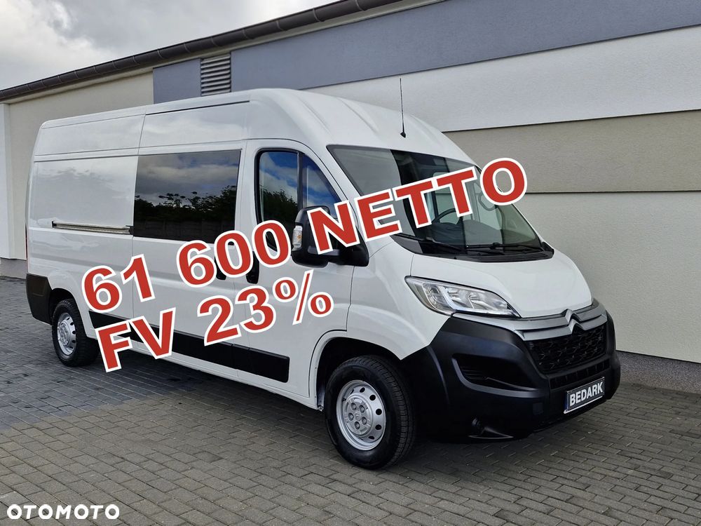 Peugeot Boxer, L3H2, BRYGADÓWKA, 7 miejsc, DOKA, tempomat, klima - 2