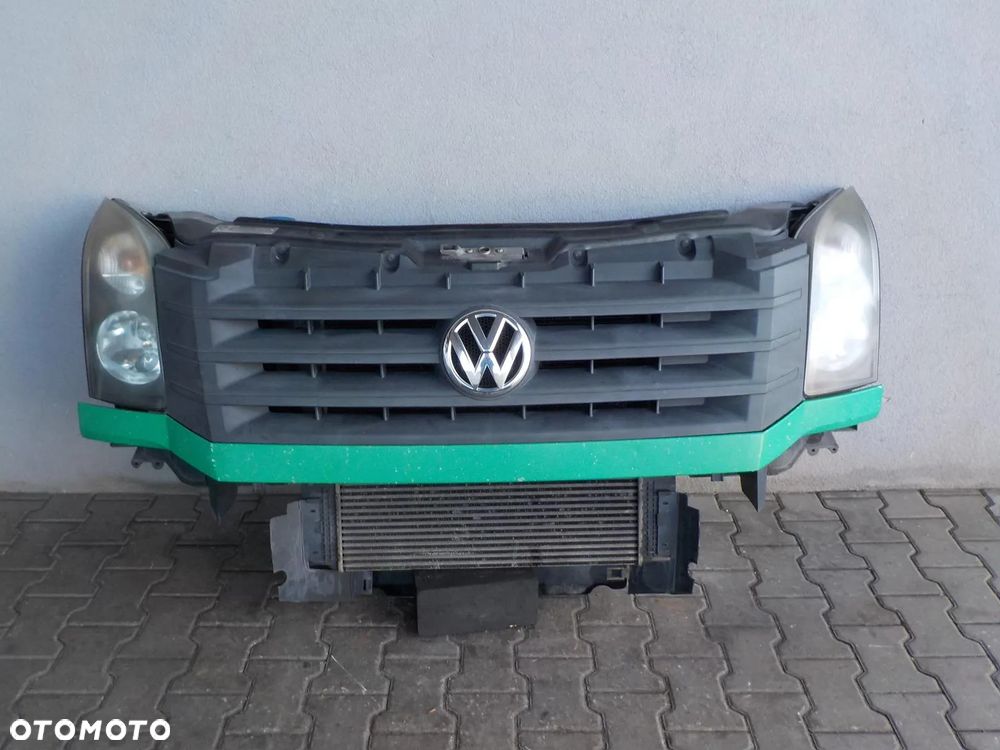 VW CRAFTER 2.0 TDI LIFT PAS PRZEDNI ZDERZAK KOMPLETNY PRZÓD CHŁODNICE GRILL LAMPY - 7