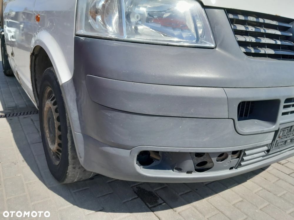 VW TRANSPORTER T5 ZDERZAK PRZEDNI PRZÓD - 7