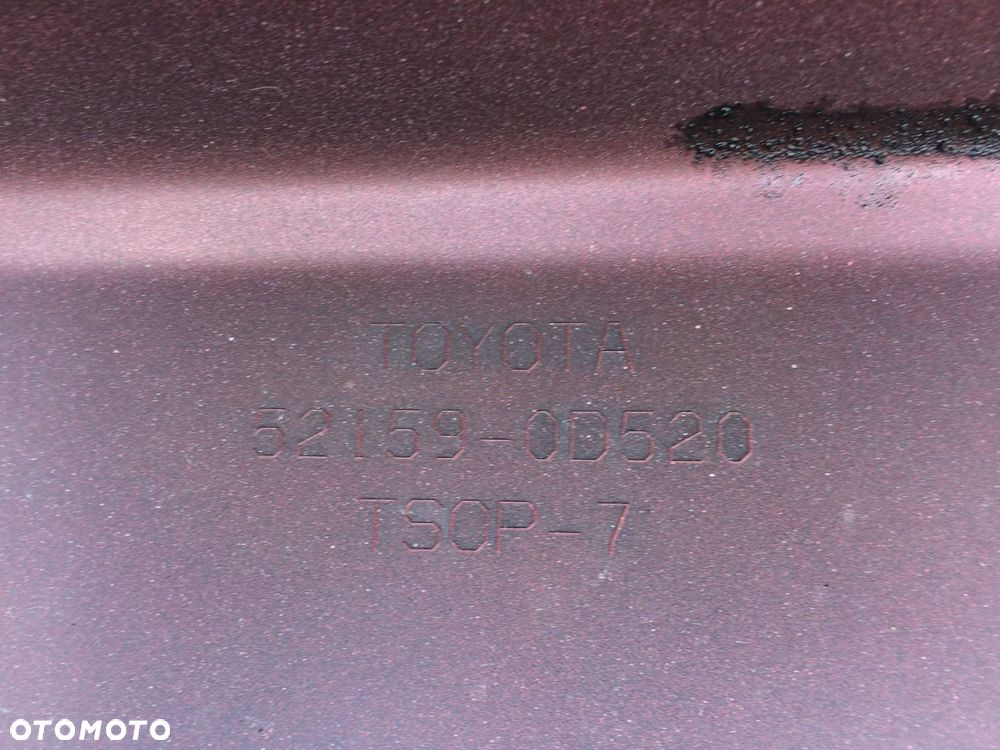 ZDERZAK TYŁ TYLNY TOYOTA YARIS 3 III LIFT 2014- - 4