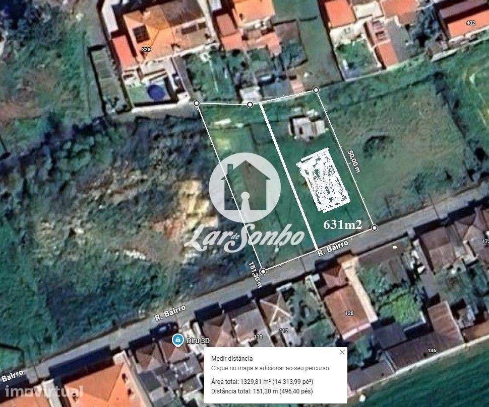 Terreno de 632 m² para construção de moradia individual, em Alvarel... - Grande imagem: 2/18