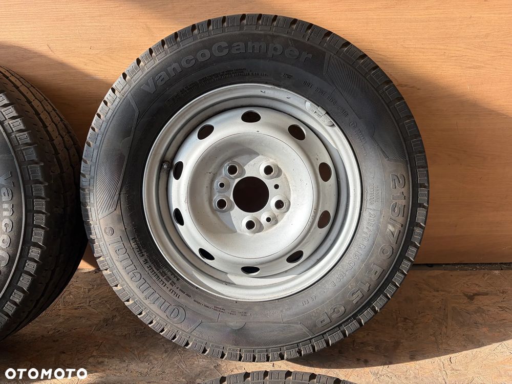 Felgi koła stalowe opony letnie 215/70 R15CP ET68 5x118 Ducato Boxer Jumper Kamper - 4