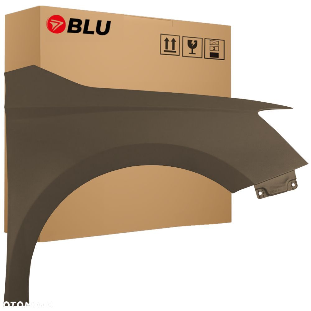 BLU Błotnik Skoda Fabia III 3 NJ3 LH8Z Prawy Brązowy 2014-2018 przód ToffeeGraciosa - 1