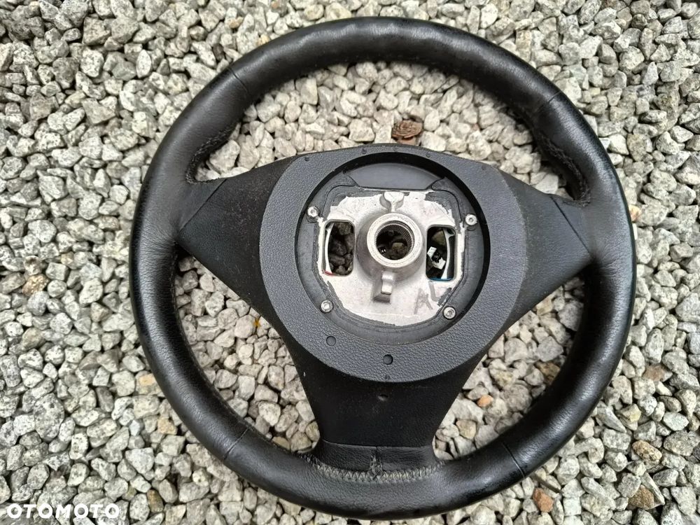 BMW E60 E61 M-PAKIET KIEROWNICA SKÓRZANA PALONA NA PRZYCISK - 12