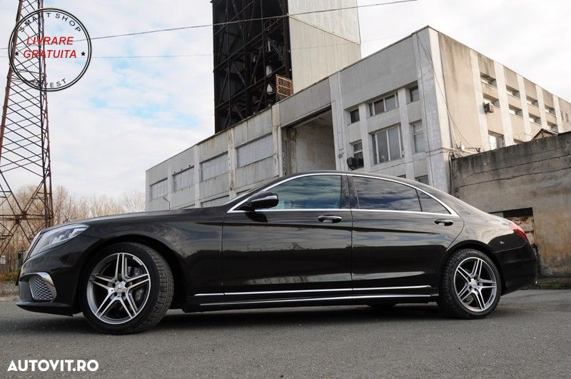 Praguri Laterale Mercedes S-Class W222 (2013-2020) S65 Design- livrare gratuita - 4