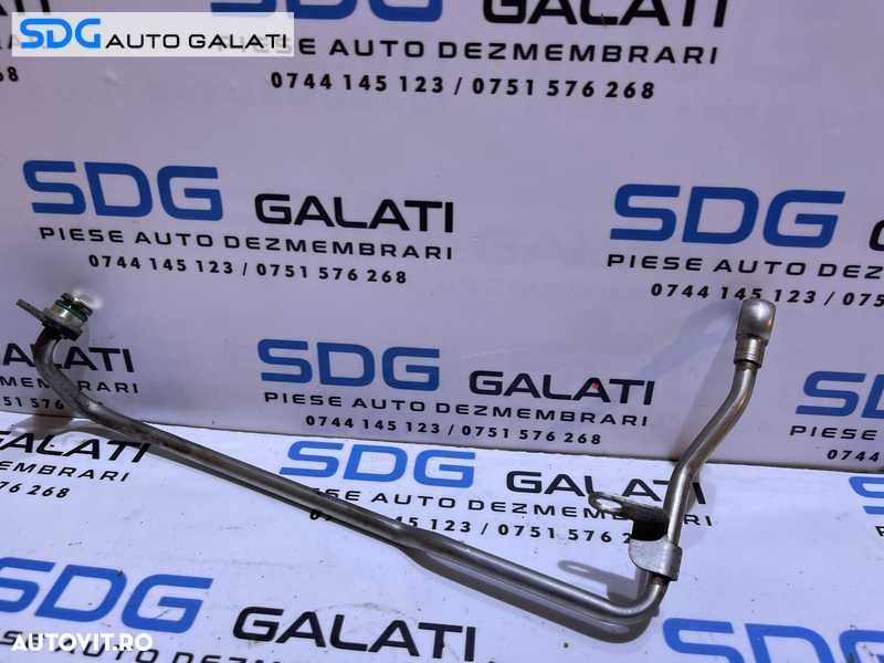 Teava Conducta Ulei Turbo Turbina Turbosuflanta VW Golf 5 1.4 TSI CAX CAXA 2004 - 2008 Cod 03C145140K - 1