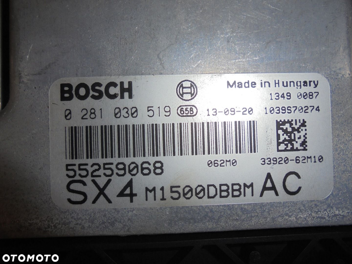 Komputer silnika SX4 S Cross 1.6DDIS 0281030519 - 2