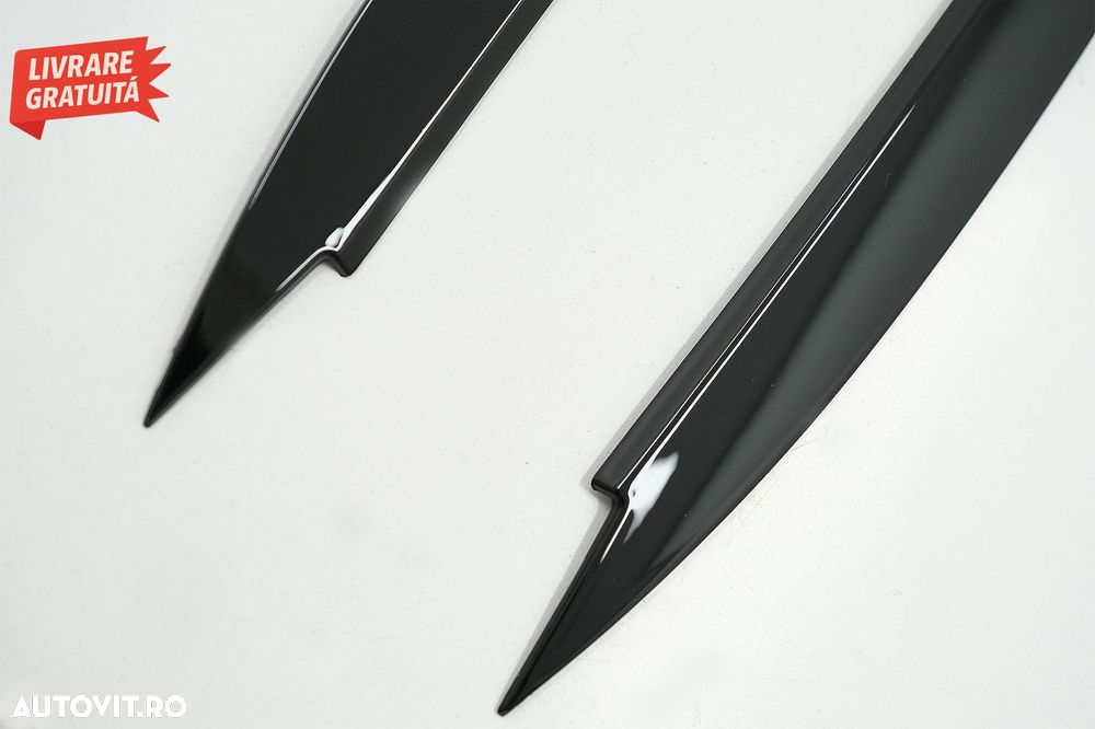 Pleoape Faruri VW Golf VII 7 5G (2013-2017) Negru Lucios- livrare gratuita - 3