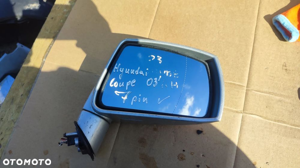 Lusterko prawe Hyundai Coupe 03' 7 pin