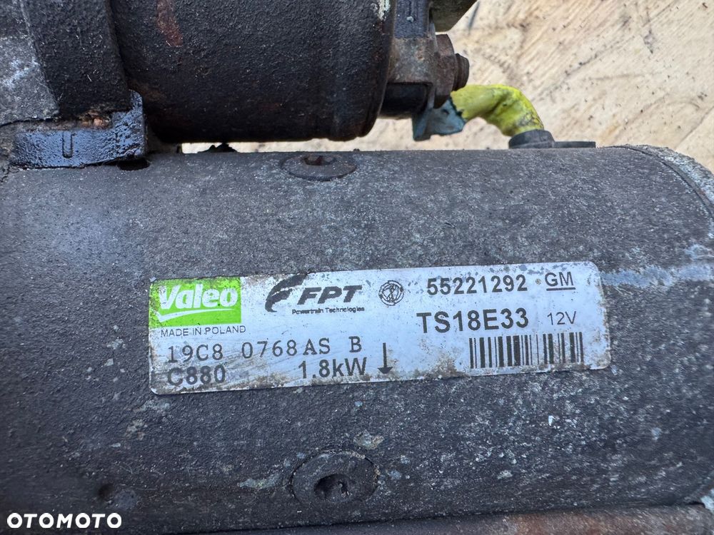 Opel Corsa D 1.7 cdti 75 km rozrusznik VALEO 55221219 - 2