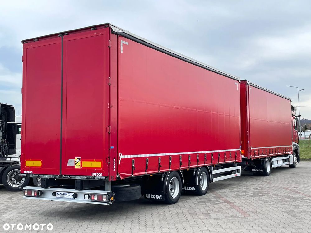 Mercedes-Benz ACTROS 1840 / ZESTAW TANDEM 120 M3 / MIRROR CAM / 7,75 M + 7,75 M / SALON PL - 3