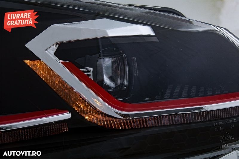 Faruri LED si Stopuri FULL LED VW Golf 6 VI (2008-2013) Facelift G7.5 GTI Design R- livrare gratuita - 5