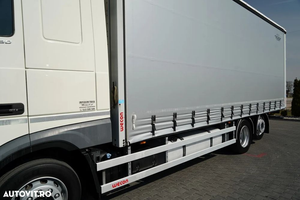 DAF XF 480 / SOLO  7,7 m/ CORTINĂ / 6X2 / PUNTE RIDICATĂ / - 12