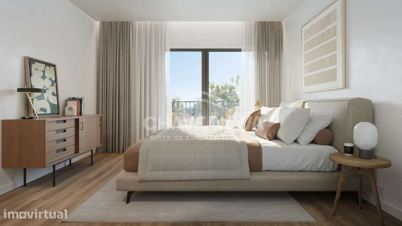 Apartamento T2, em construção, com vista deslumbrante para o Rio Douro - Grande imagem: 3/6