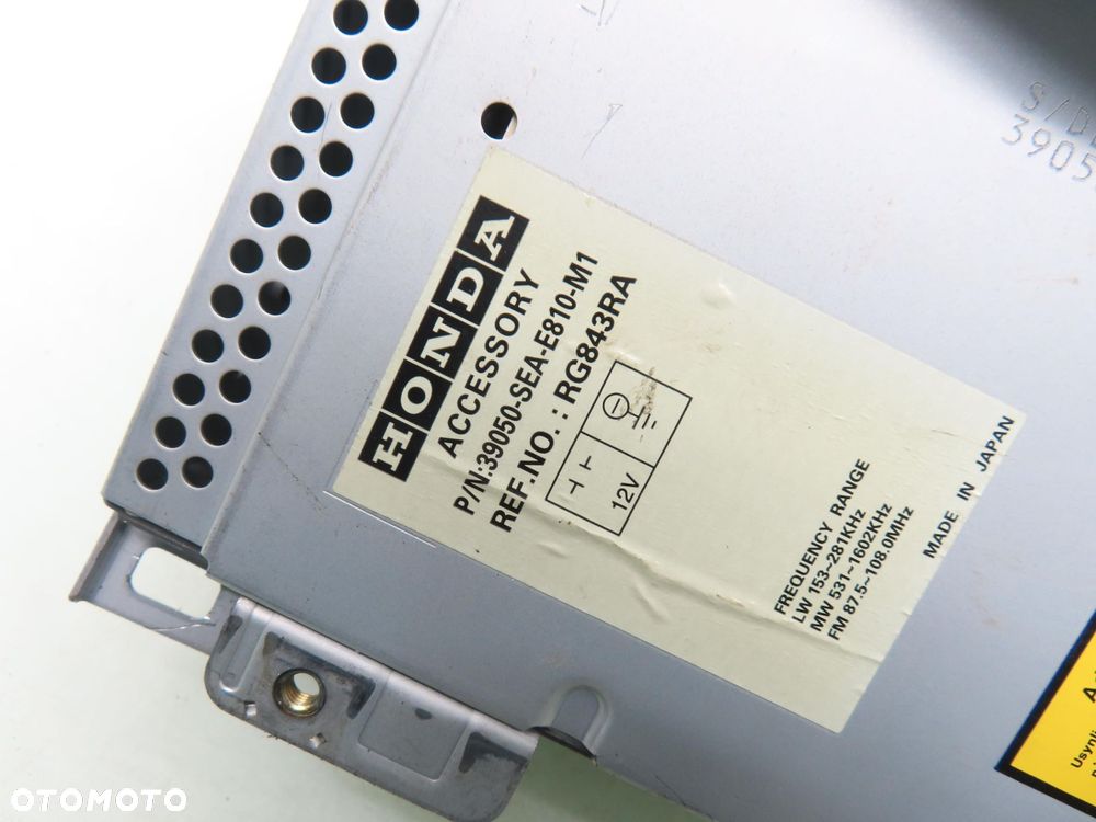 RADIO HONDA ACCORD VII 39050SEAE810M1 - 2