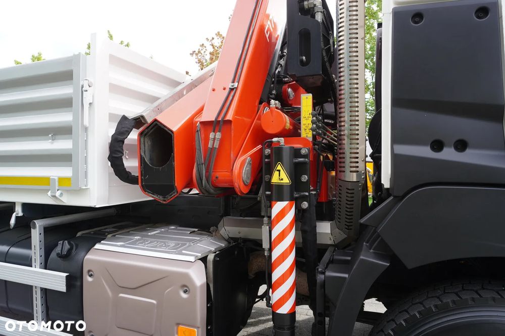 Renault K380 6×4 / HDS 7,85 t / Fassi F175 / 120 tys. km! / wywrotka 2-stronna - 18