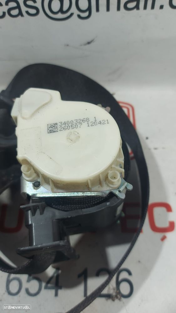 Cinto de Segurança Frente Direito BMW Série 1 E82 Coupé 340032681 Original - 2