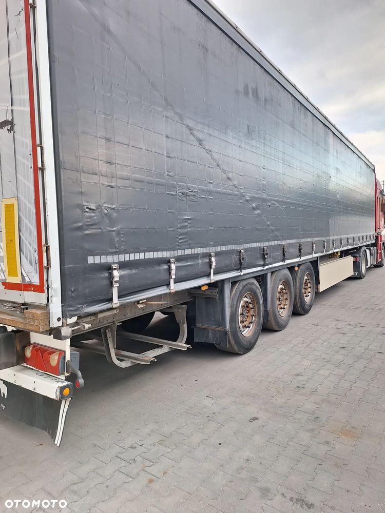 Schmitz Cargobull FIRANKA STANDARD TARCZA 2x OS PODNOSZONA PALECIARA RAMA OCYNKOWANA - 4