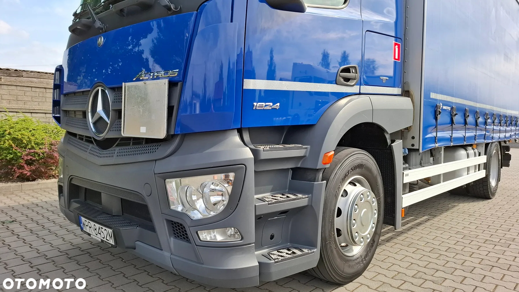 Mercedes-Benz ACTROS 1824 / PEŁNY ADR / RAMA POD ZABUDOWE 5.22 / DMC 18000 / MAŁO UŻYWANY ! - 5