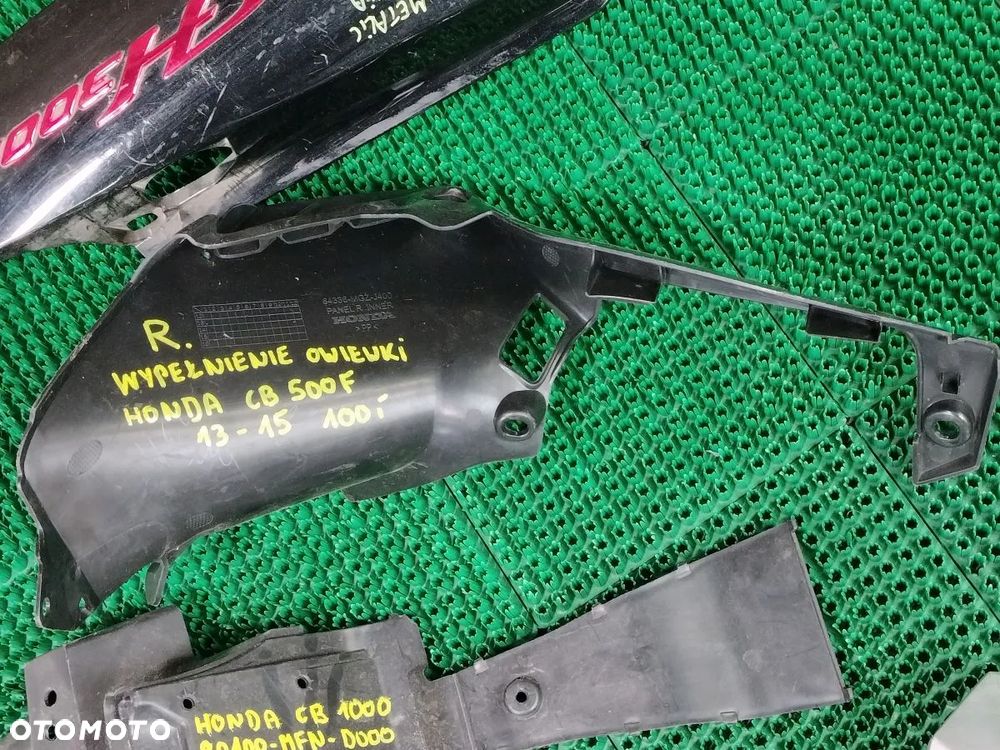 HONDA CBR 08-11r Owiewka Lampa Tłumik Pług - 5
