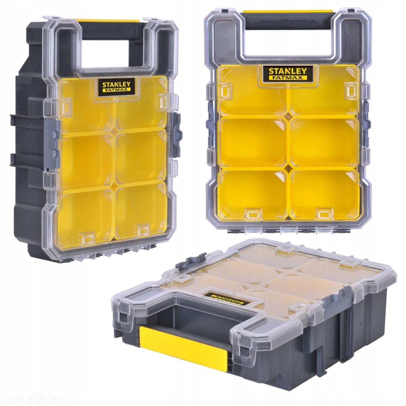 STANLEY SKRZYNKA ORGANIZER GŁĘBOKI MIDI POJEMNIK ŚRUBY FMST1-72378 - 1