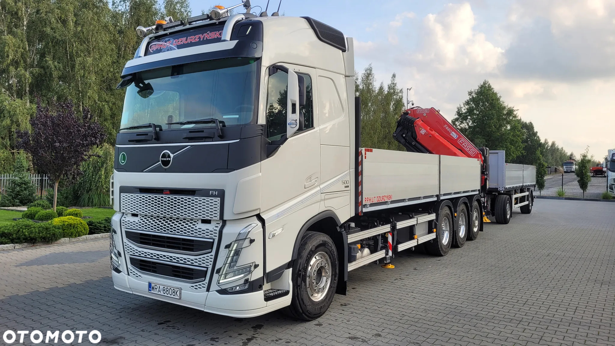 Volvo FH500 8x4 + Fassi 660-6, DMC 36ton - 6