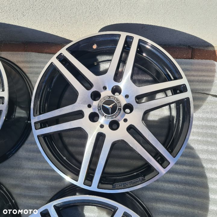 FELGA FELGI KOMPLET 18 AMG MERCEDES E W212 CLS W218 C W204 VITO W447 W639 2124012402 ORYG JAK NOWE - 4