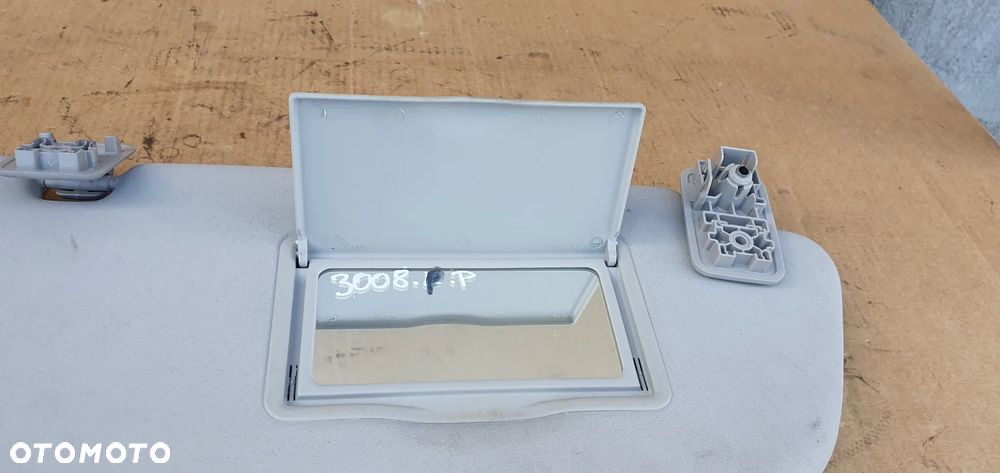 Słonecznik osłona przeciwsłoneczna prawa Peugeot 3008 - 6
