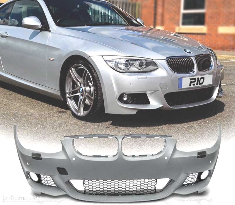 PÁRA-CHOQUES BMW E92 E93 COUPE CABRIO 10-14 LOOK M COM PDC - 1