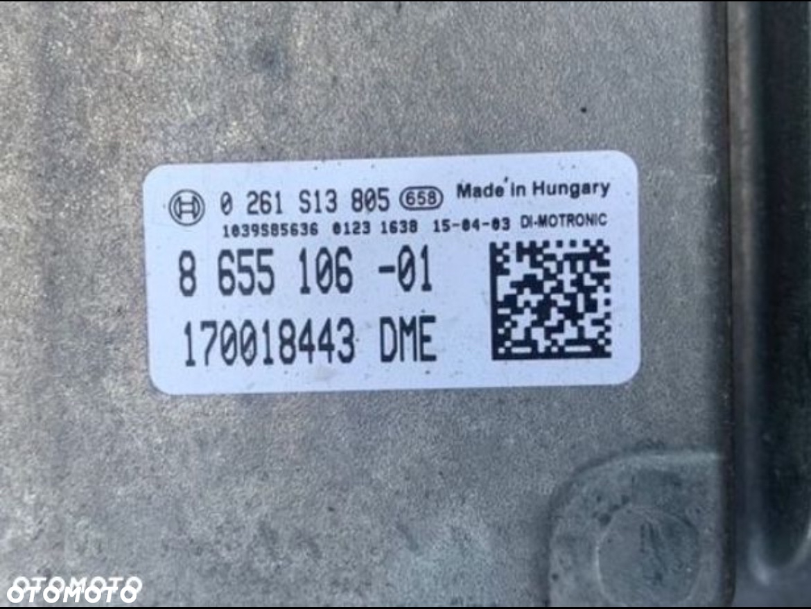 DME 8655106 Komputer sterownik silnika mini cooper f55 f56 - 3