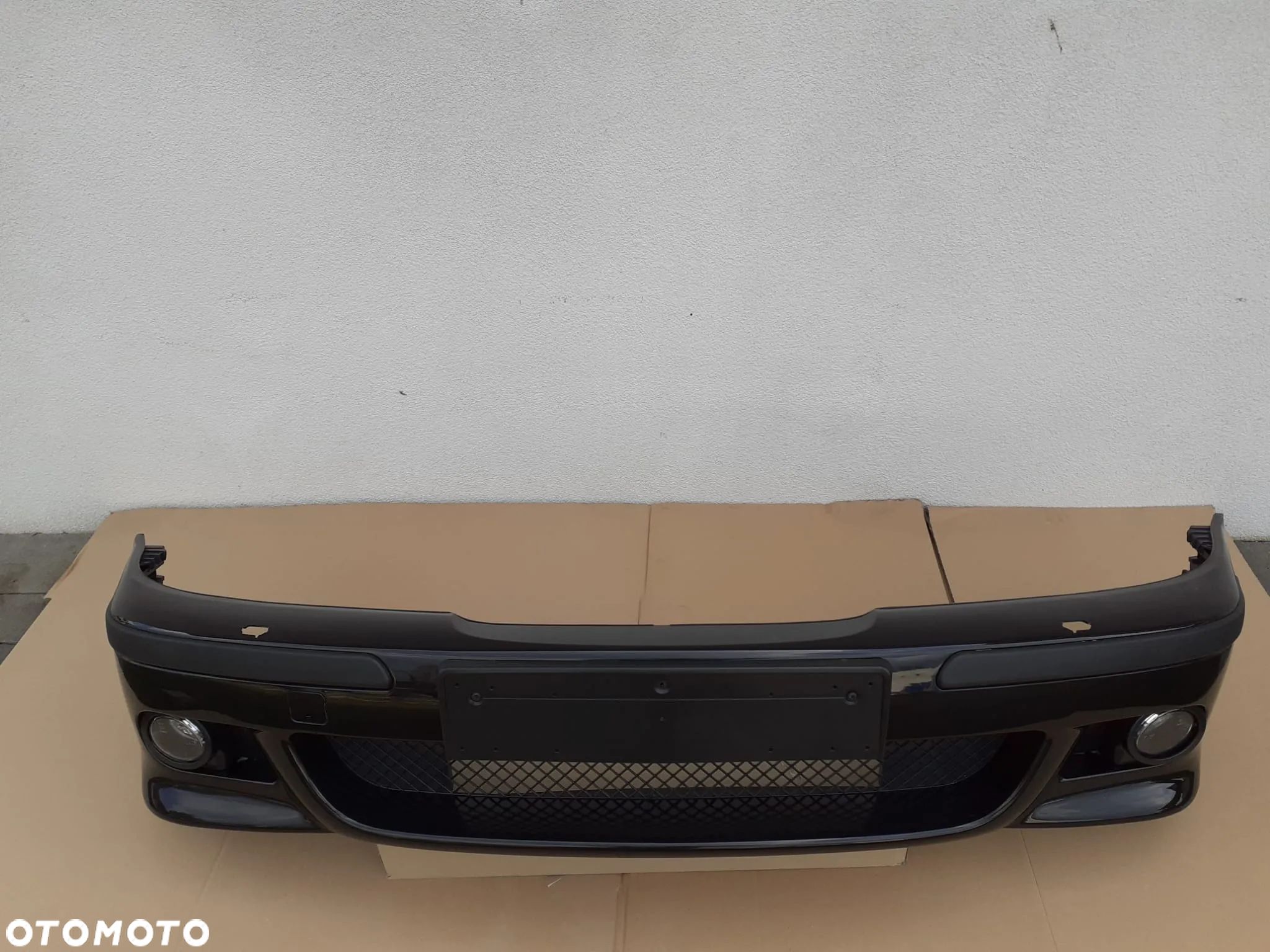 ZDERZAK BMW E39 M PAKIET SCHWARZ II SPRYSKI PDC PRZEDNI PRZÓD ORYGINALNY WYSYŁKA BDB - 1
