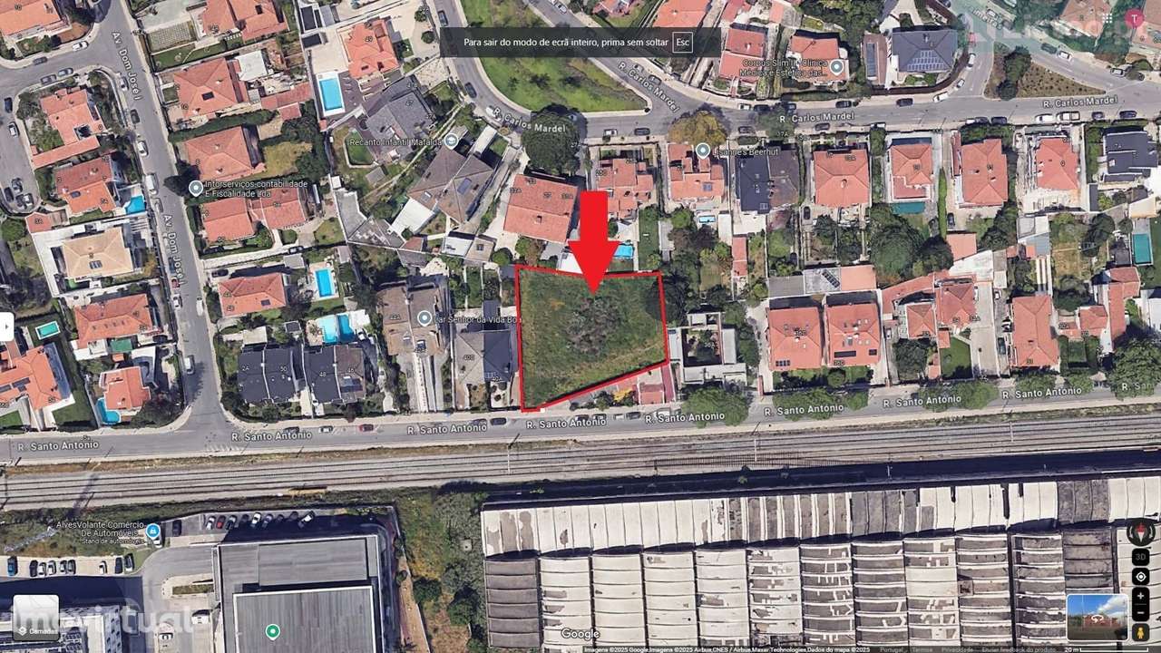 Dois lotes Urbanos para construção na Urbanização Nova Oeiras - Grande imagem: 2/11