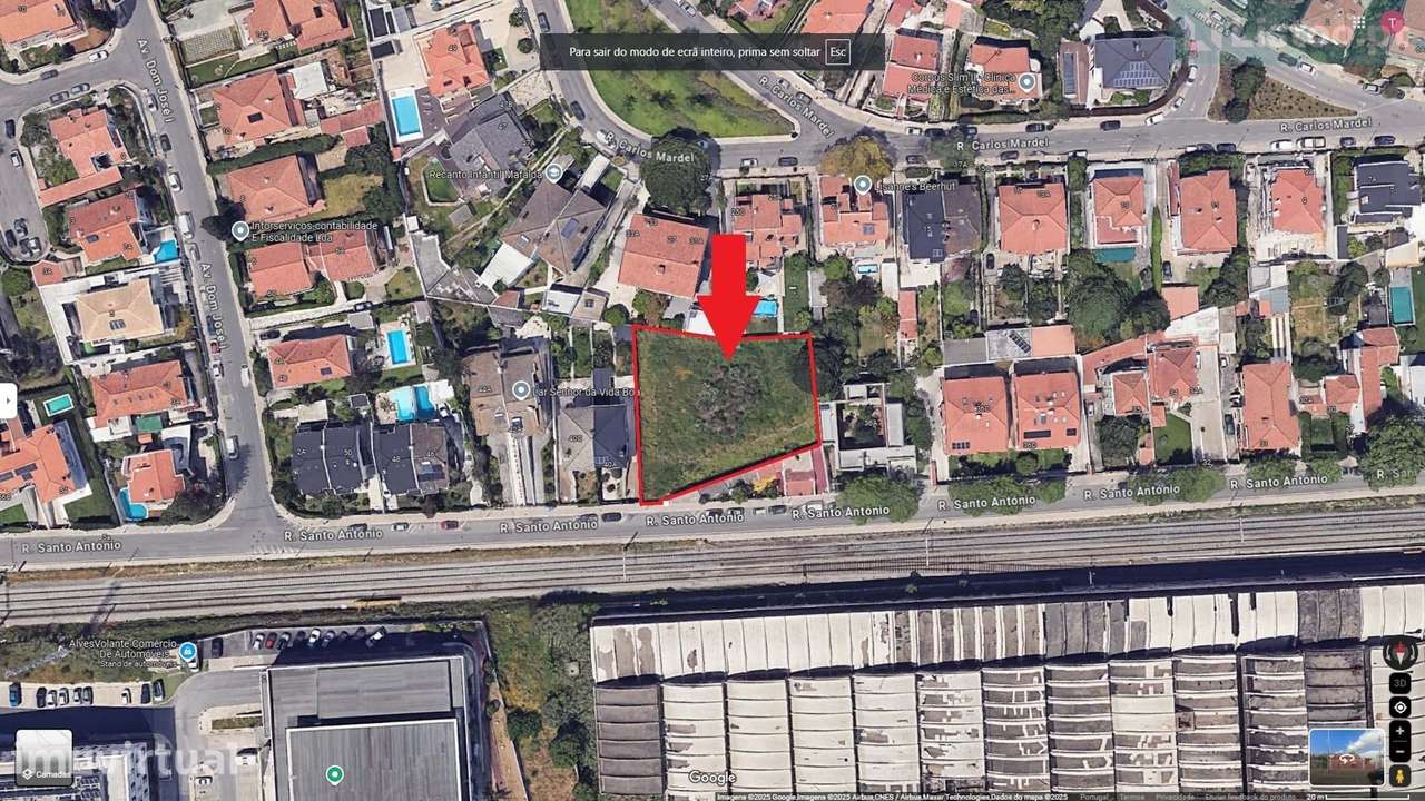 Dois lotes Urbanos para construção na Urbanização Nova Oeiras - Grande imagem: 2/11