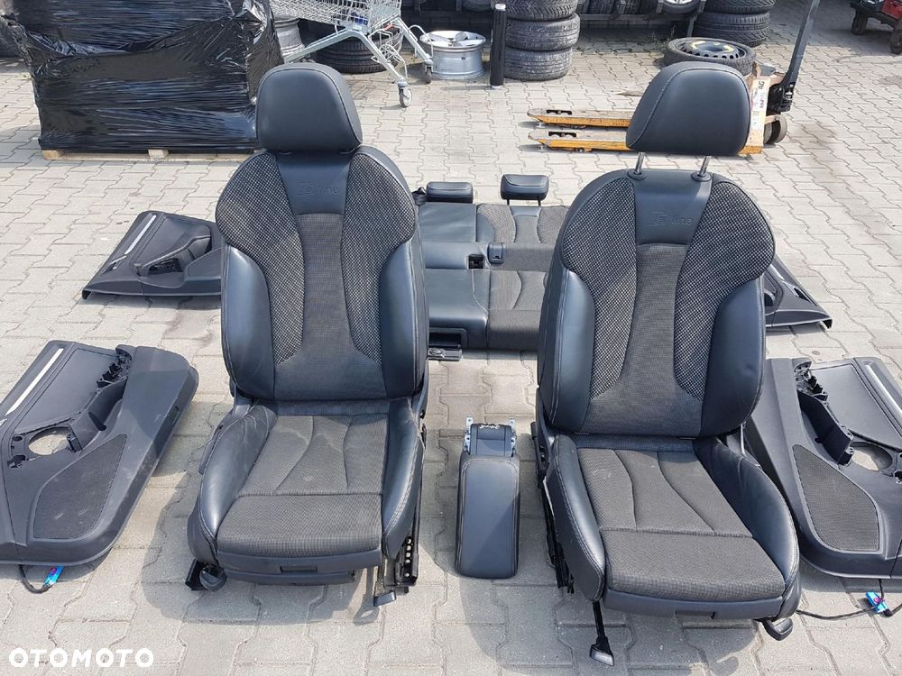 AUDI A3 8V 13-16r S-LINE HB FOTELE PÓŁSKÓRY KANAPA 5D SPORTBACKA - 3