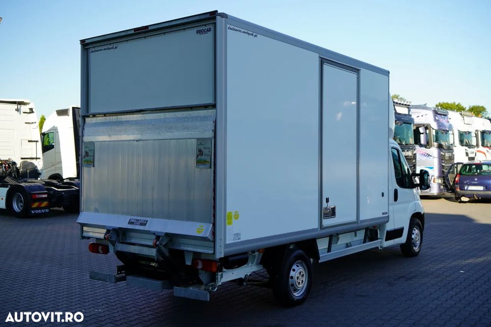 Citroën JUMPER / CONTAINER - 4,2 M / DHOLLANDIA LIFT - 750 KG / 3 LOCURI / IMPORTAT / EURO 6 - 7