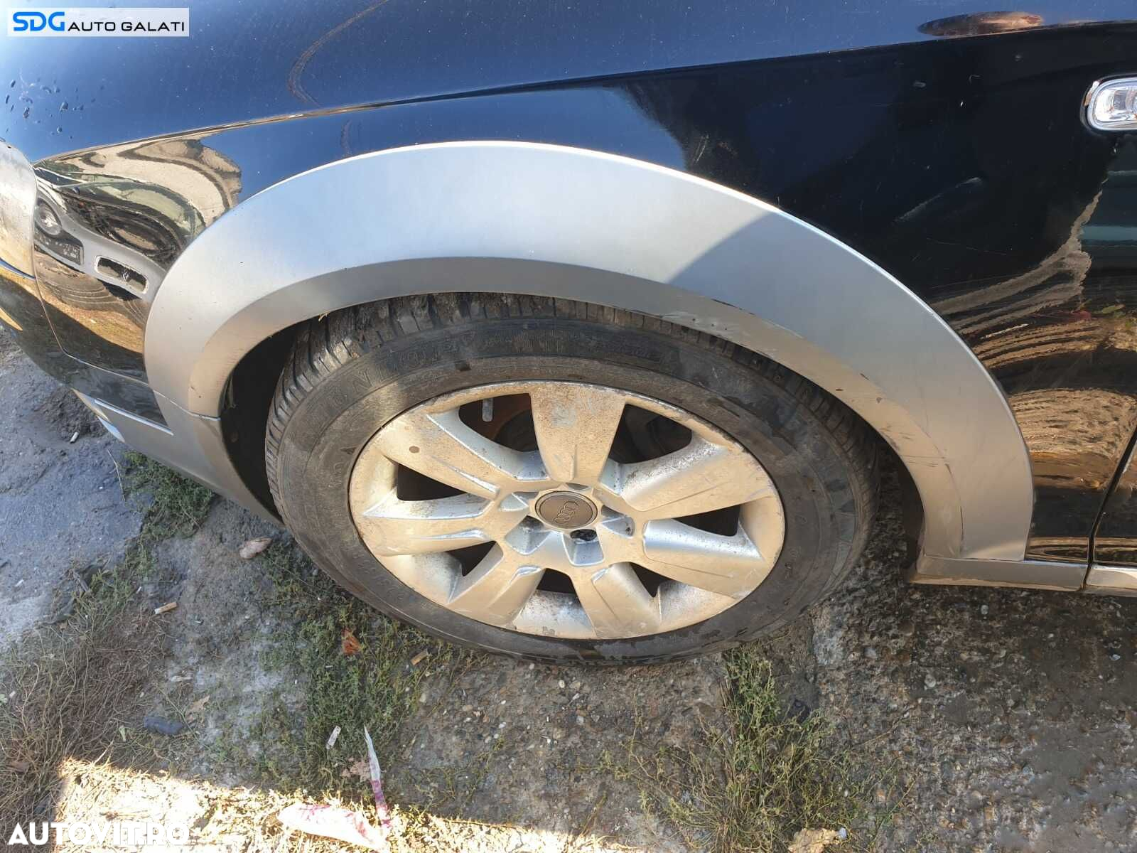 Aripa Stanga Fata cu Imperfectiuni cu Bandou Audi A6 C6 Allroad NFL Non Facelift 2004 - 2008 Culoare LY9B [C9785] - 4