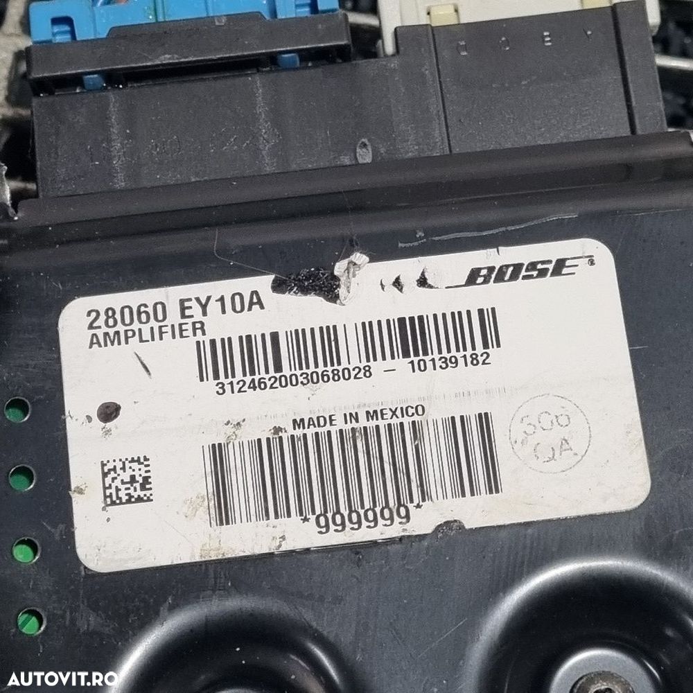 Amplificator audio Nissan Qashqai Facelift 2010 - 2013 (1484) 28060EY10A - 5