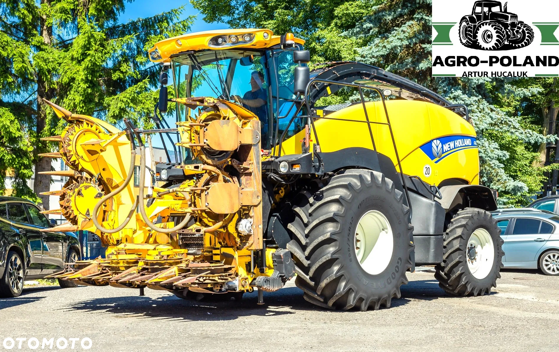 New Holland FR 500 - 2013 + 2534 h - KEMPER 360 PLUS + PODBIERACZ - 3