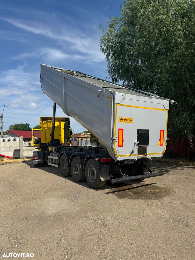 Wielton 38 m3 . transport piatra si cereale - 1