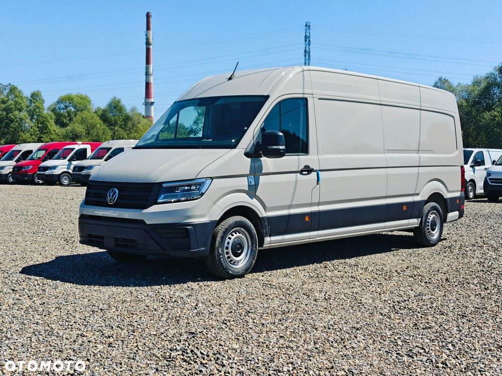 Volkswagen Crafter L4H3 140 KM Full LED Kamera Tempomat ErgoComfort Hak NOWY - 2