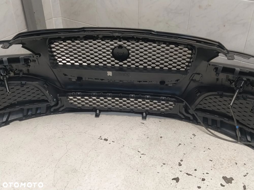 JAGUAR XF X260 ZDERZAK PRZÓD PRZEDNI KOMPLETNY 4XPDC SPRYSKIWACZE GRILL ATRAPA CHŁODNICY ZNACZEK WIĄZKA ORYGINAŁ - 15