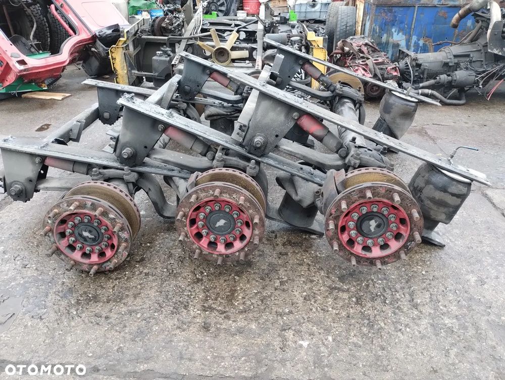 OŚ SCHMITZ AW370 SCB9010/10 CARGOBULL PÓŁRESOR PIASTA RURA RESOR ZACISK HAMULCOWY CZĘŚCI